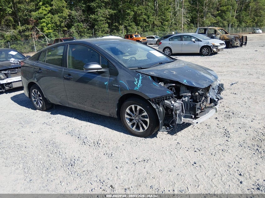 2022 TOYOTA PRIUS XLE | JTDKAMFU2N3164363 | UPCARS