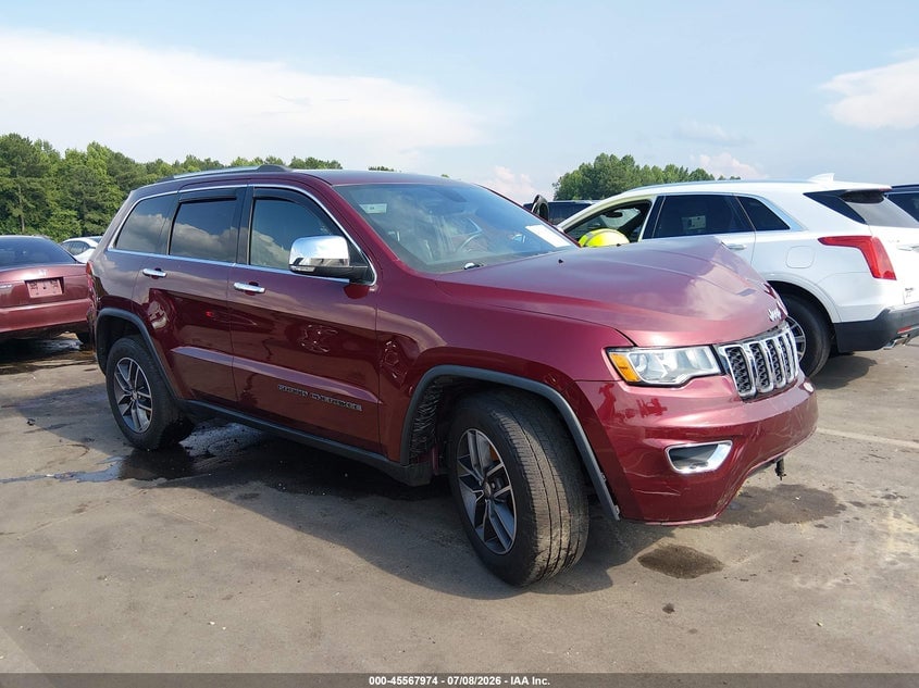 2017 JEEP GRAND CHEROKEE LIMITED | 1C4RJEBG9HC770588 | UPCARS