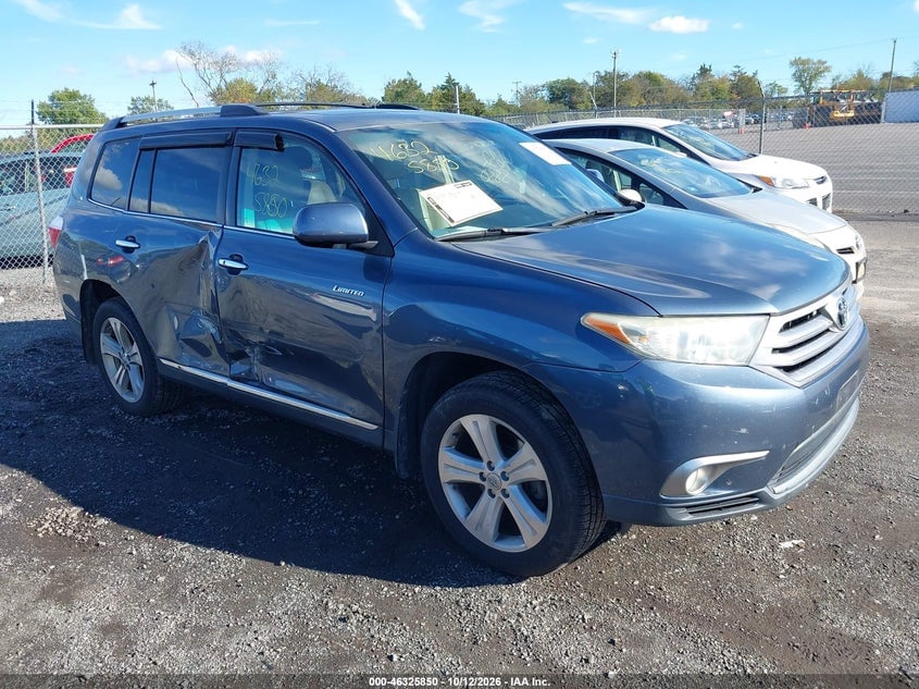 2013 TOYOTA HIGHLANDER LIMITED V6 | 5TDDK3EH1DS175498 | UPCARS