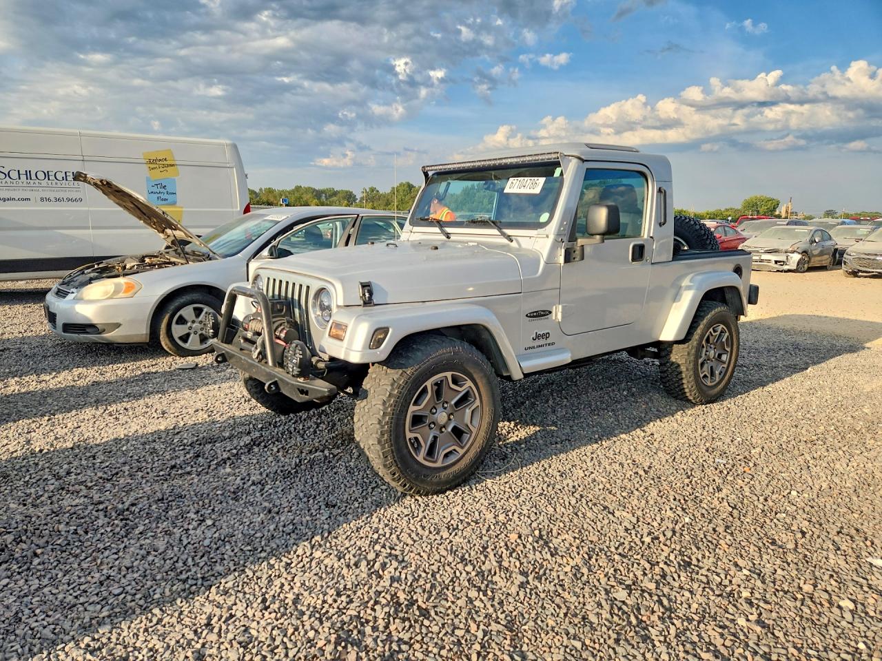 2004 JEEP WRANGLER SPORT | 1J4FA49S04P794752 | UPCARS