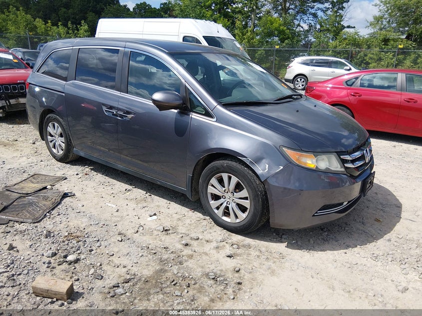 2016 HONDA ODYSSEY SE | 5FNRL5H38GB041028 | UPCARS