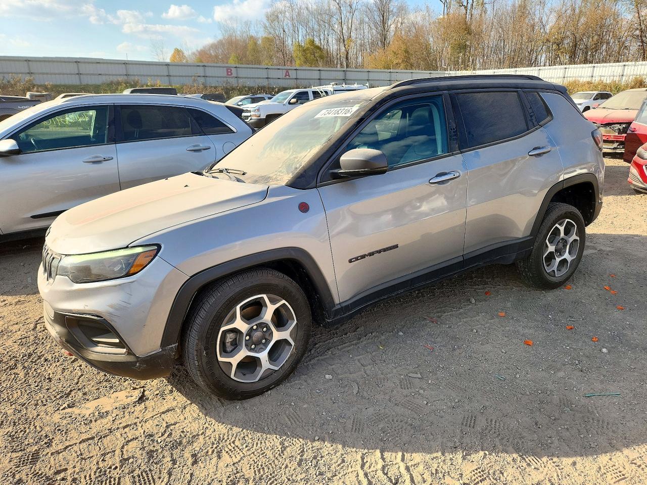 2022 JEEP COMPASS TRAILHAWK | 3C4NJDDB3NT141032 | UPCARS