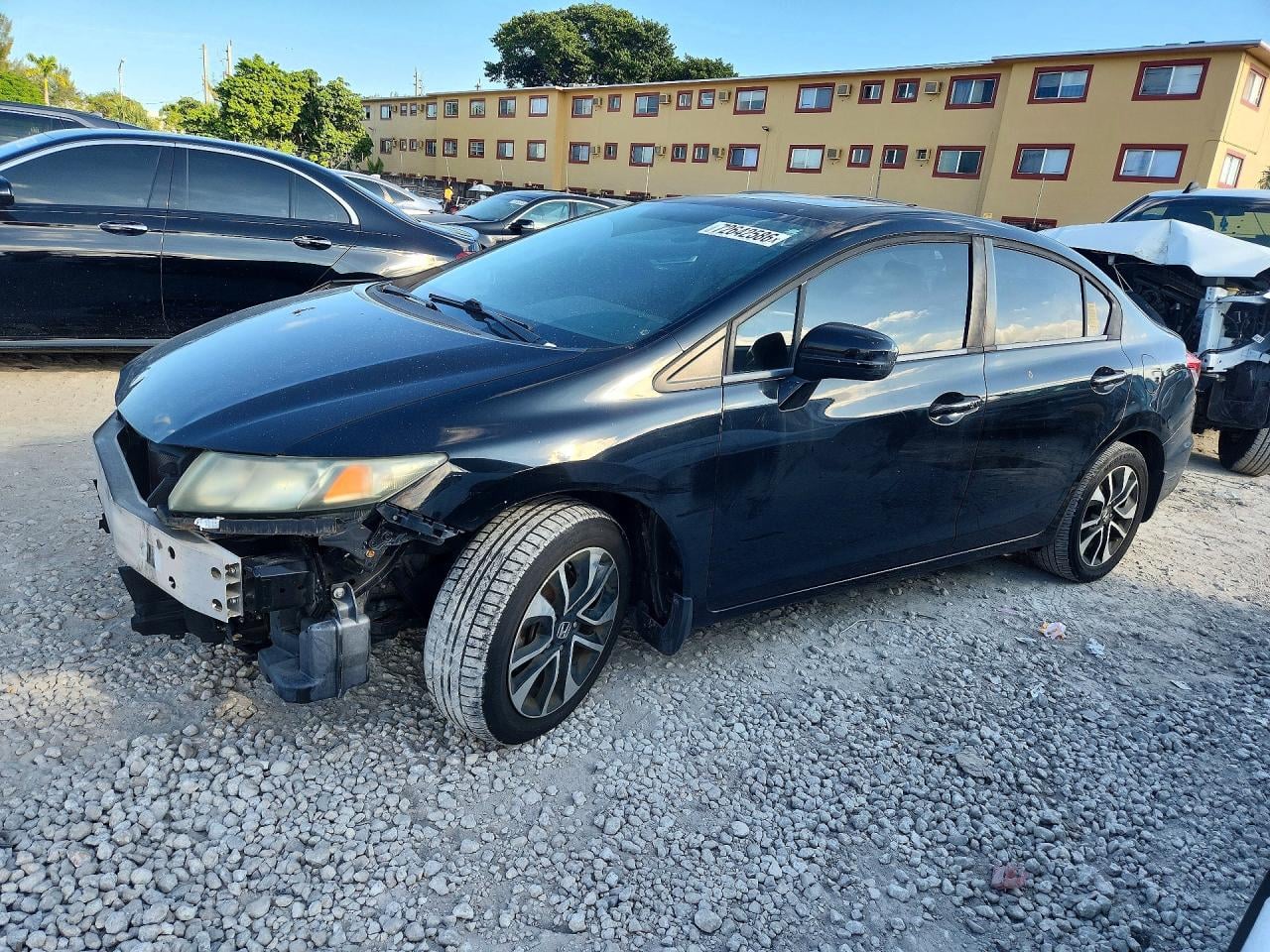 2014 HONDA CIVIC EX | 19XFB2F86EE071232 | UPCARS