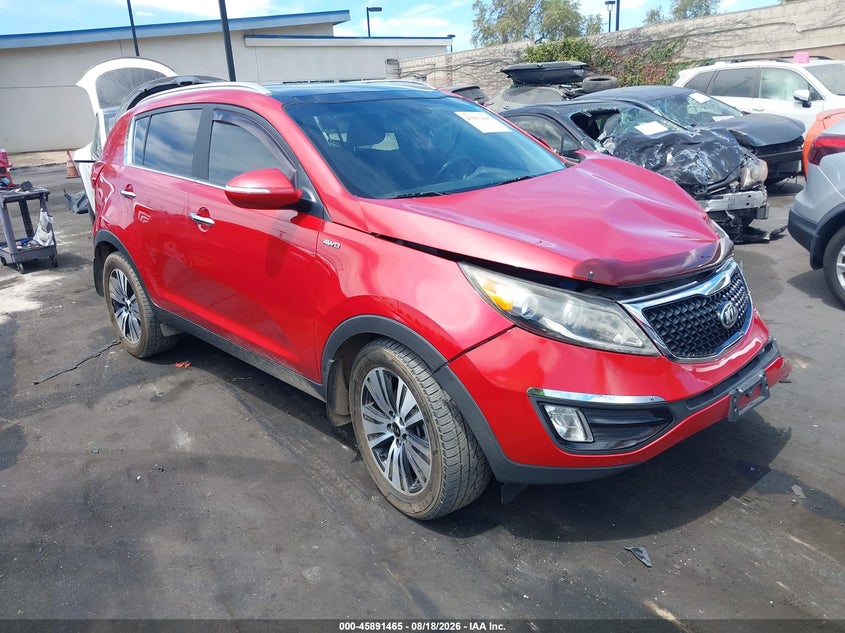 2014 KIA SPORTAG EX | KNDPCCAC9E7631828 | UPCARS