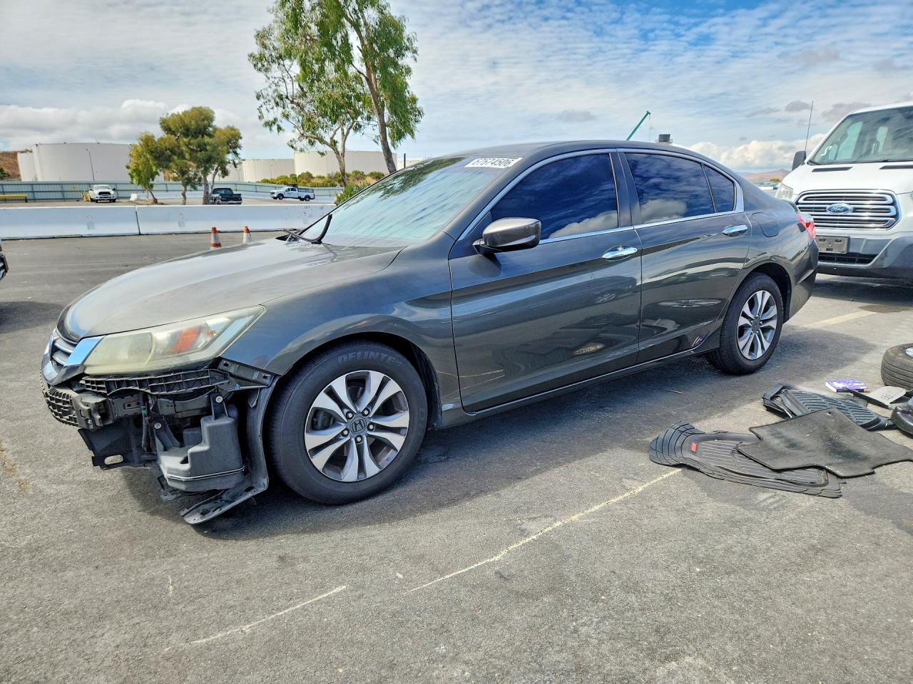 2014 HONDA ACCORD LX | 1HGCR2F36EA147636 | UPCARS