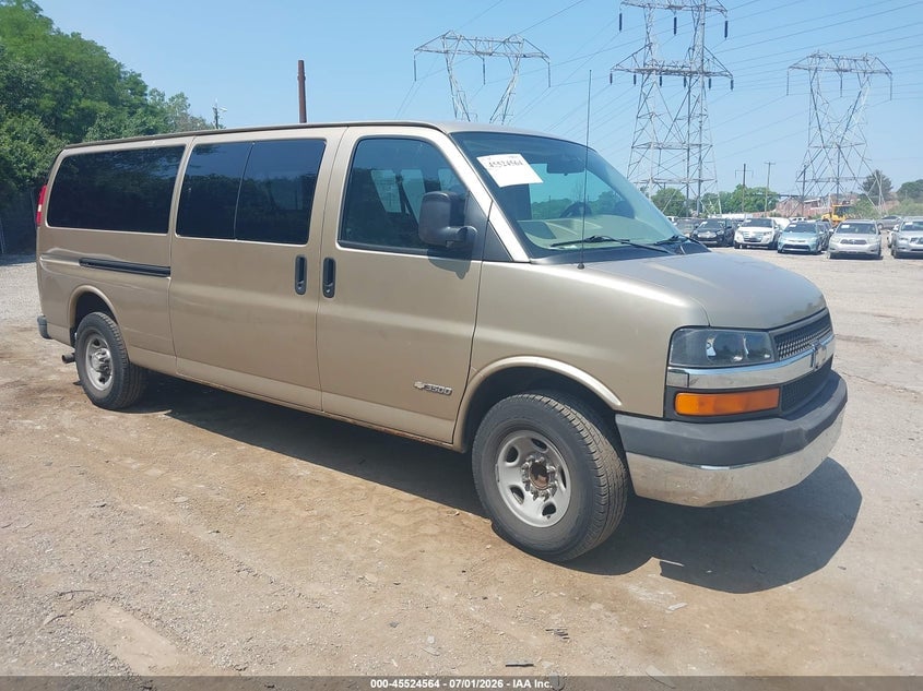 2006 CHEVROLET EXPRESS PASSENGER LS | 1GAHG39U861130609 | UPCARS