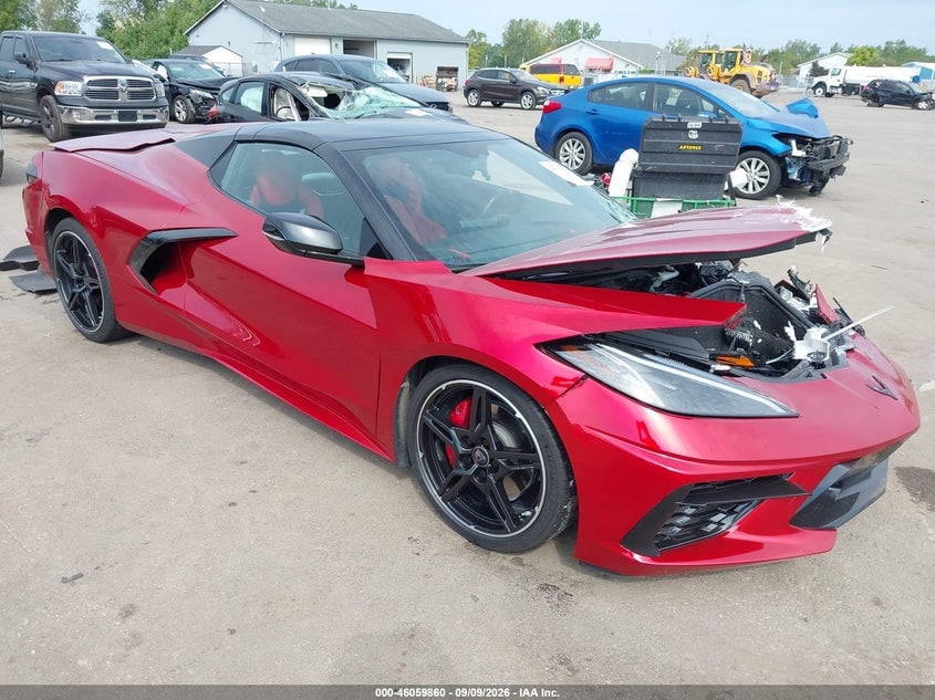 2022 CHEVROLET CORVETTE STINGRAY RWD  2LT | 1G1YB3D42N5120476 | UPCARS