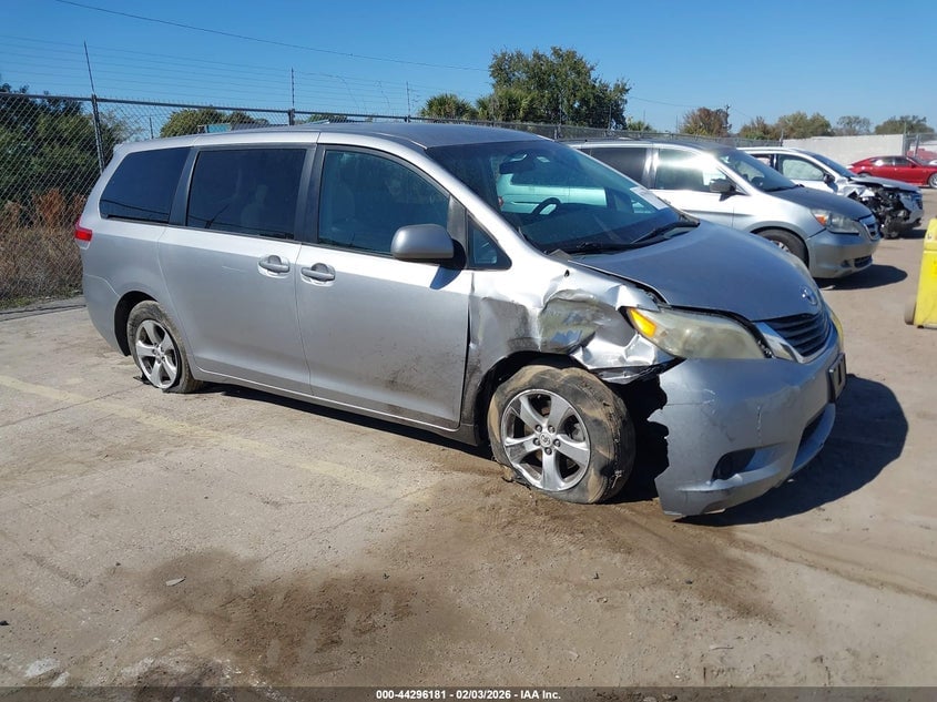 2012 TOYOTA SIENNA LE 8 PASSENGER | 5TDKA3DC4CS015095 | UPCARS