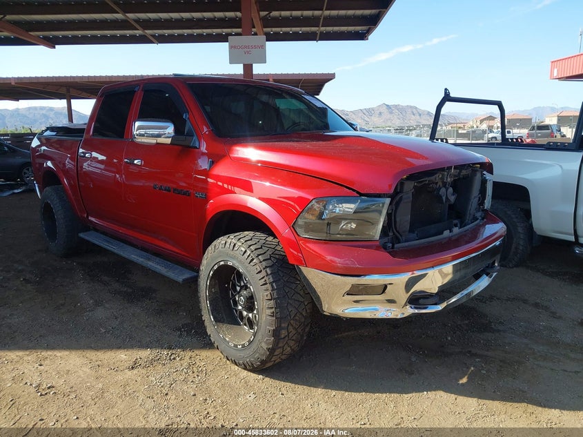 2012 RAM 1500 LARAMIE | 1C6RD7NT3CS293612 | UPCARS