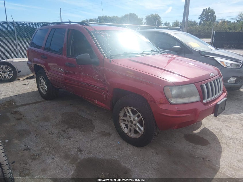 2004 JEEP GRAND CHEROKEE LAREDO | 1J4GW48N34C293038 | UPCARS