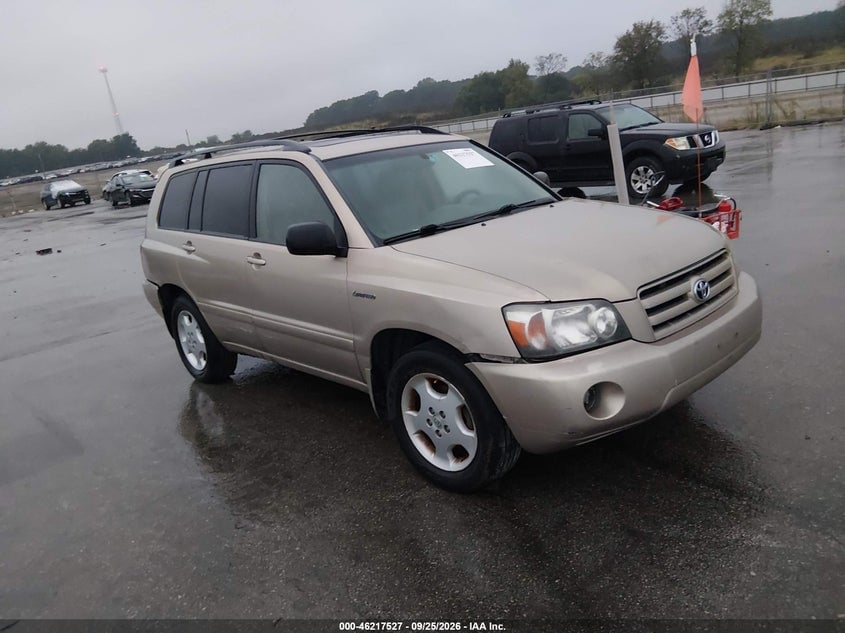 2004 TOYOTA HIGHLANDER LIMITED V6 | JTEDP21A840027948 | UPCARS