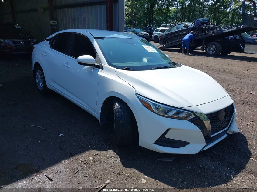 2022 NISSAN SENTRA S XTRONIC CVT | 3N1AB8BV4NY237905 | UPCARS