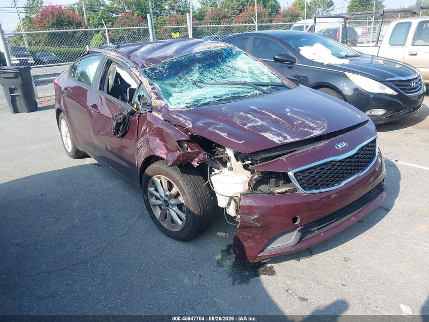 2017 KIA FORTE LX | 3KPFL4A72HE116372 | UPCARS