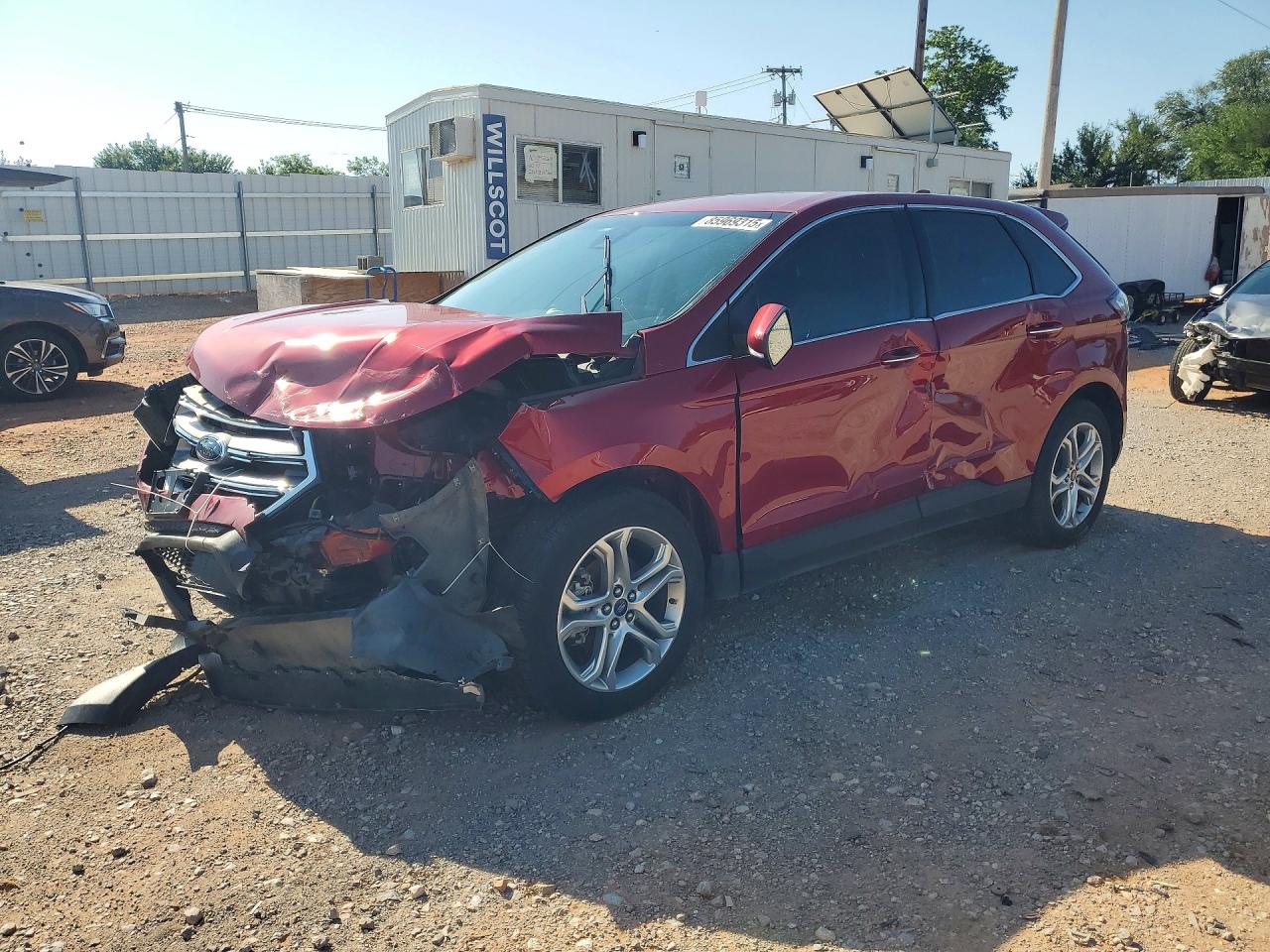 2018 FORD EDGE TITANIUM | 2FMPK3K96JBC44060 | UPCARS