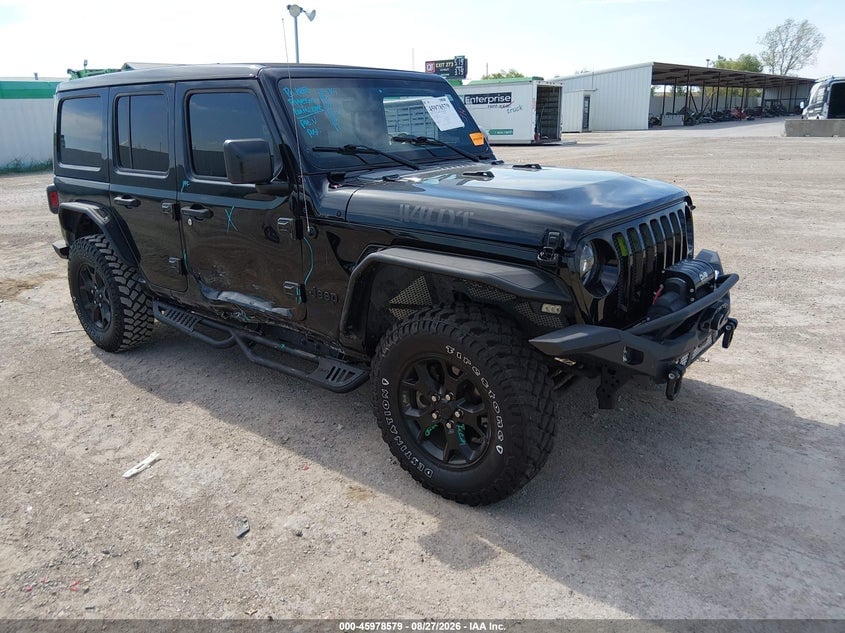 2023 JEEP WRANGLER 4-DOOR WILLYS 4X4 | 1C4HJXDGXPW543511 | UPCARS