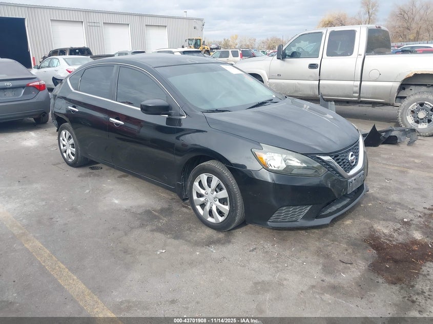 2016 NISSAN SENTRA S | 3N1AB7AP0GY266639 | UPCARS
