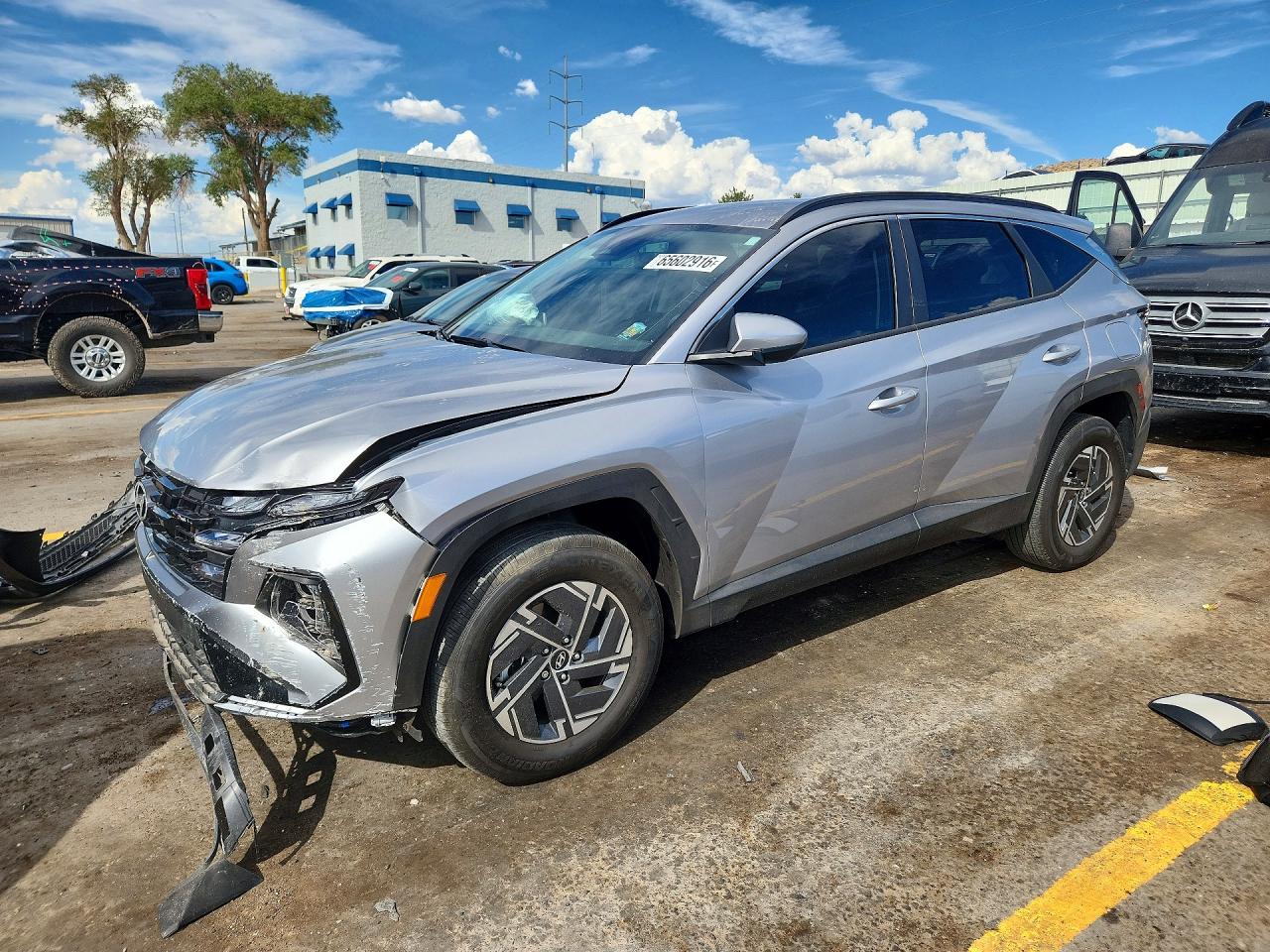 2025 HYUNDAI TUCSON BLUE | KM8JBDD16SU272469 | UPCARS