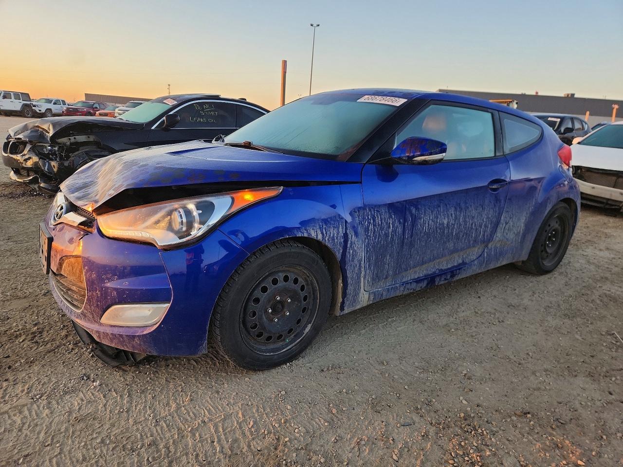 2014 HYUNDAI VELOSTER BASE | KMHTC6AD9EU205854 | UPCARS