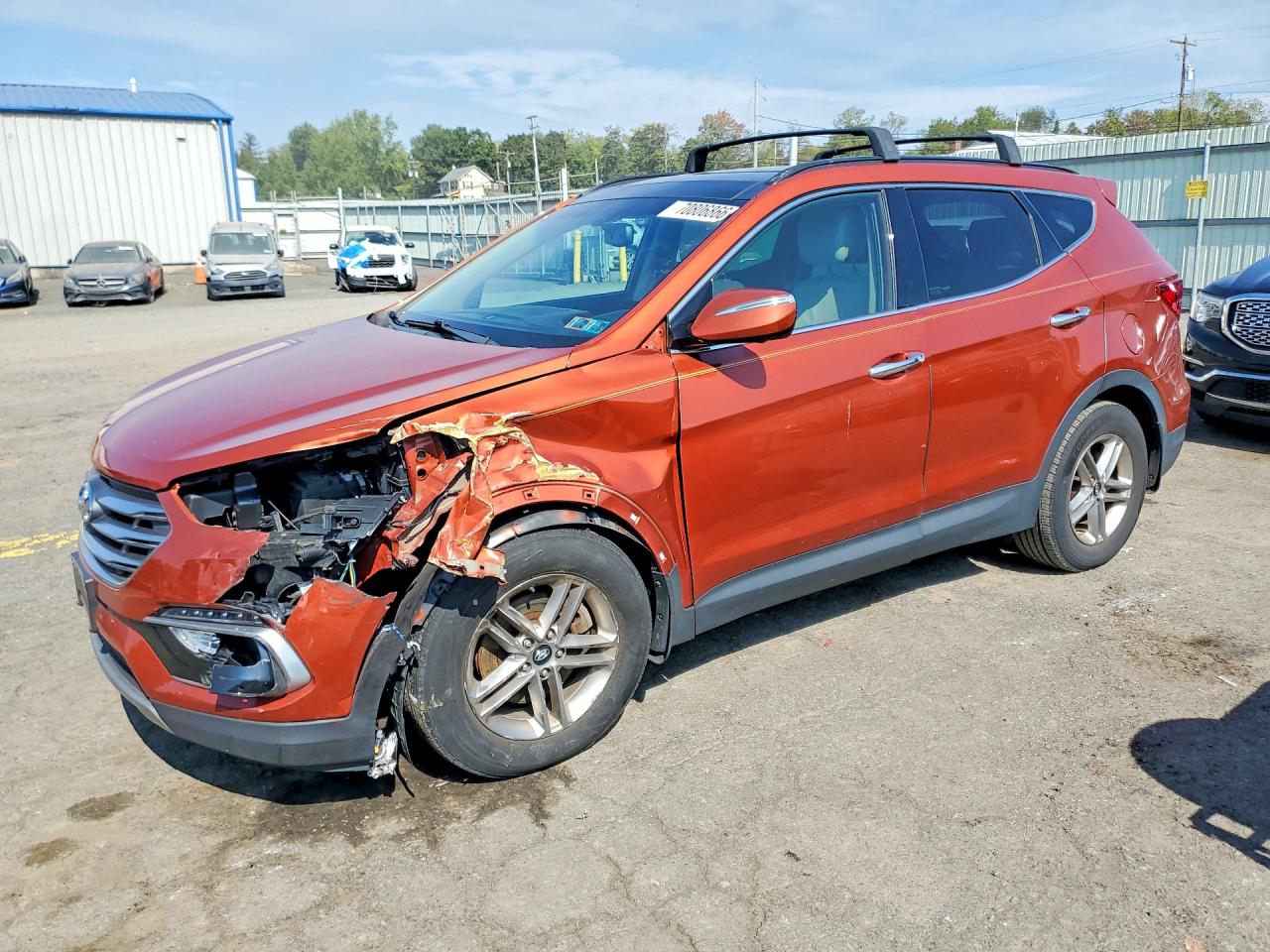 2018 HYUNDAI SANTA FE 2.4L | 5XYZUDLB0JG522137 | UPCARS