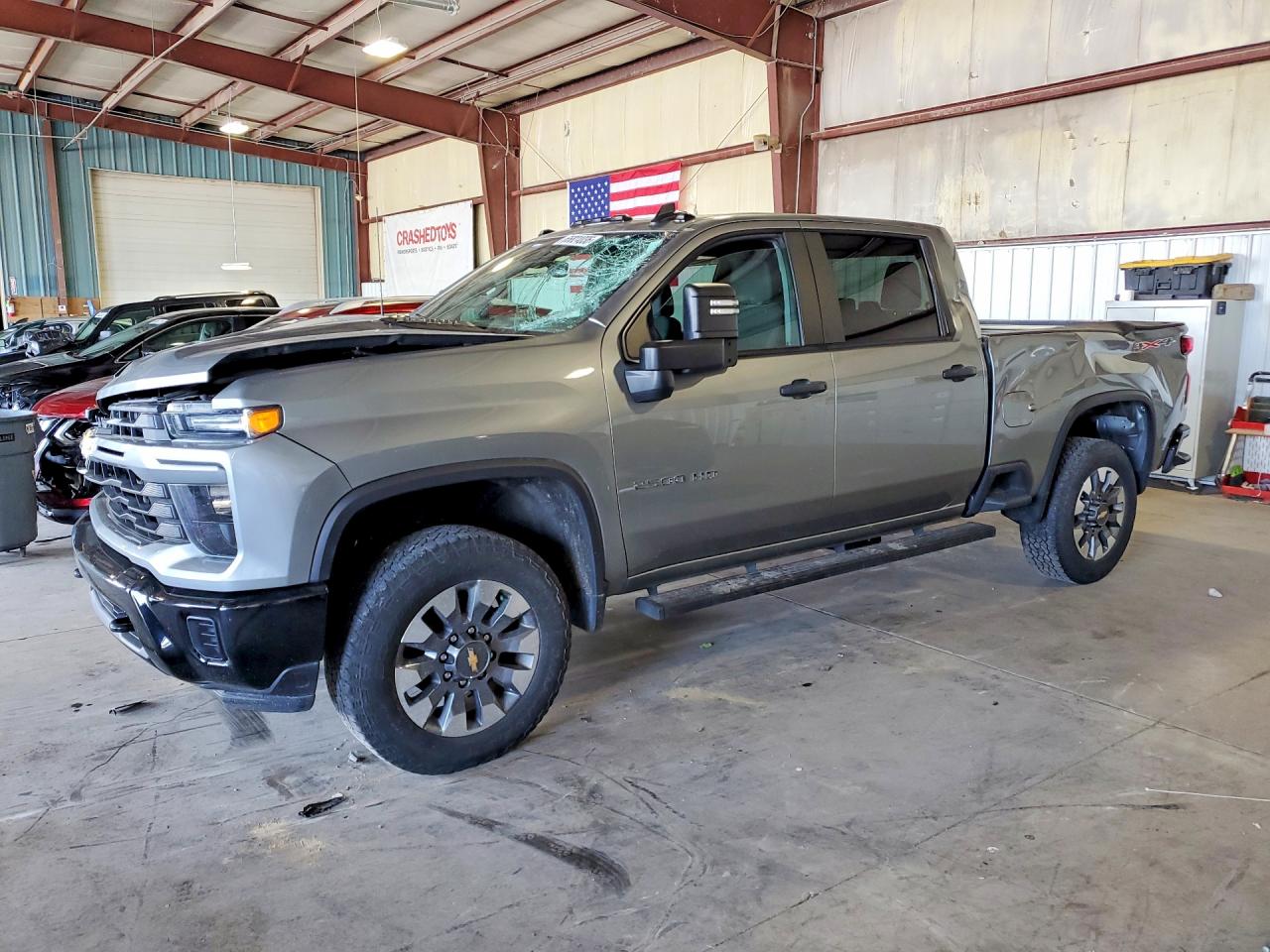 2024 CHEVROLET SILVERADO K2500 CUSTOM | 2GC4YME7XR1188048 | UPCARS