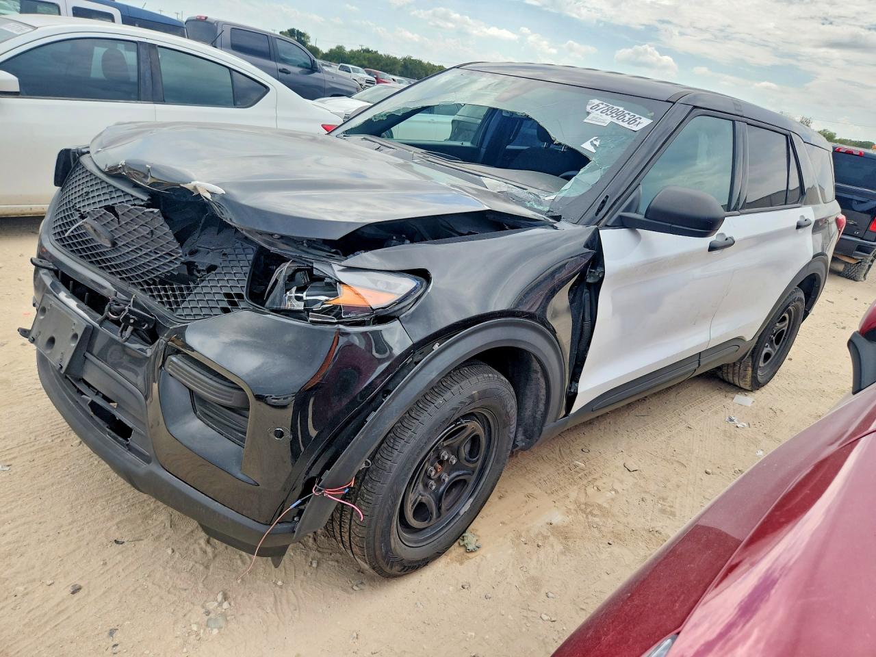 2022 FORD EXPLORER POLICE INTERCEPTOR | 1FM5K8AB7NGC24648 | UPCARS