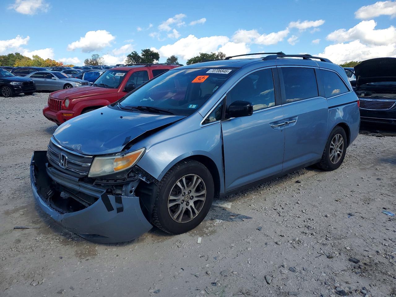2011 HONDA ODYSSEY EXL | 5FNRL5H65BB067895 | UPCARS