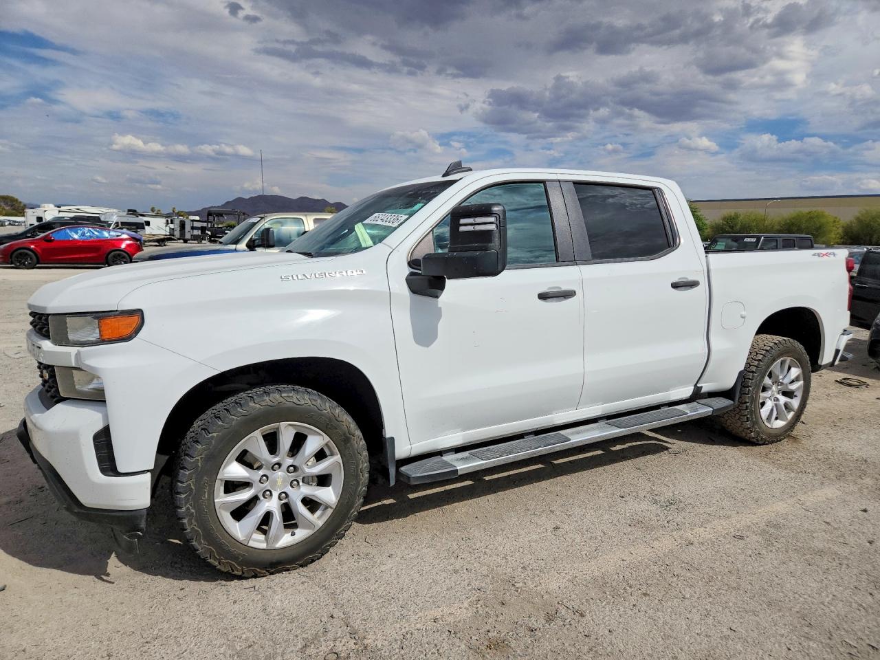 2021 CHEVROLET SILVERADO K1500 CUSTOM | 3GCUYBEFXMG375818 | UPCARS