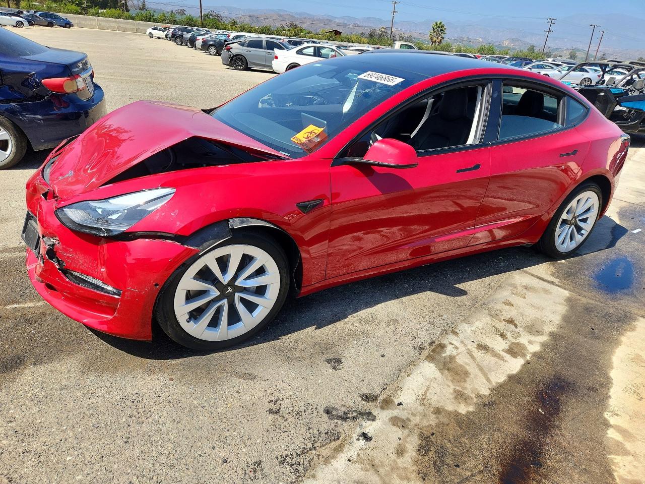 2022 TESLA MODEL 3 | 5YJ3E1EB1NF270698 | UPCARS