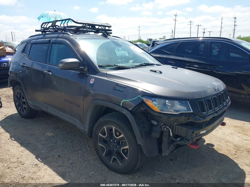 2019 JEEP COMPASS TRAILHAWK 4X4 | 3C4NJDDB8KT721811 | UPCARS