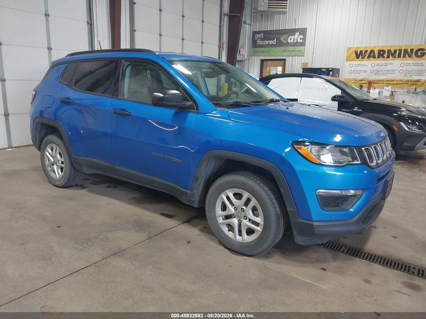 2018 JEEP COMPAS SPORT 4X4 | 3C4NJDAB1JT392307 | UPCARS
