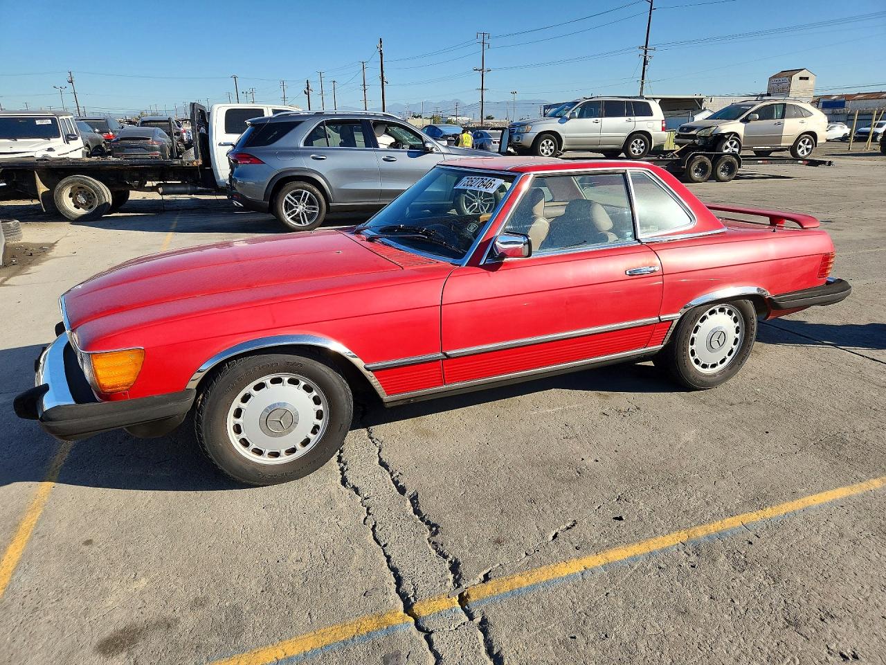1985 MERCEDES-BENZ SL-CLASS | WDBBA45C5FA019340 | UPCARS