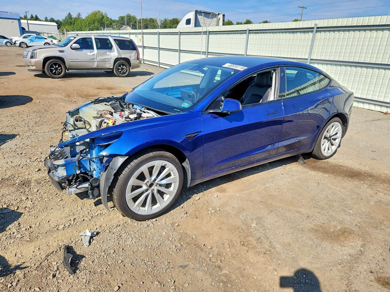 2022 TESLA MODEL 3 | 5YJ3E1EA1NF190843 | UPCARS