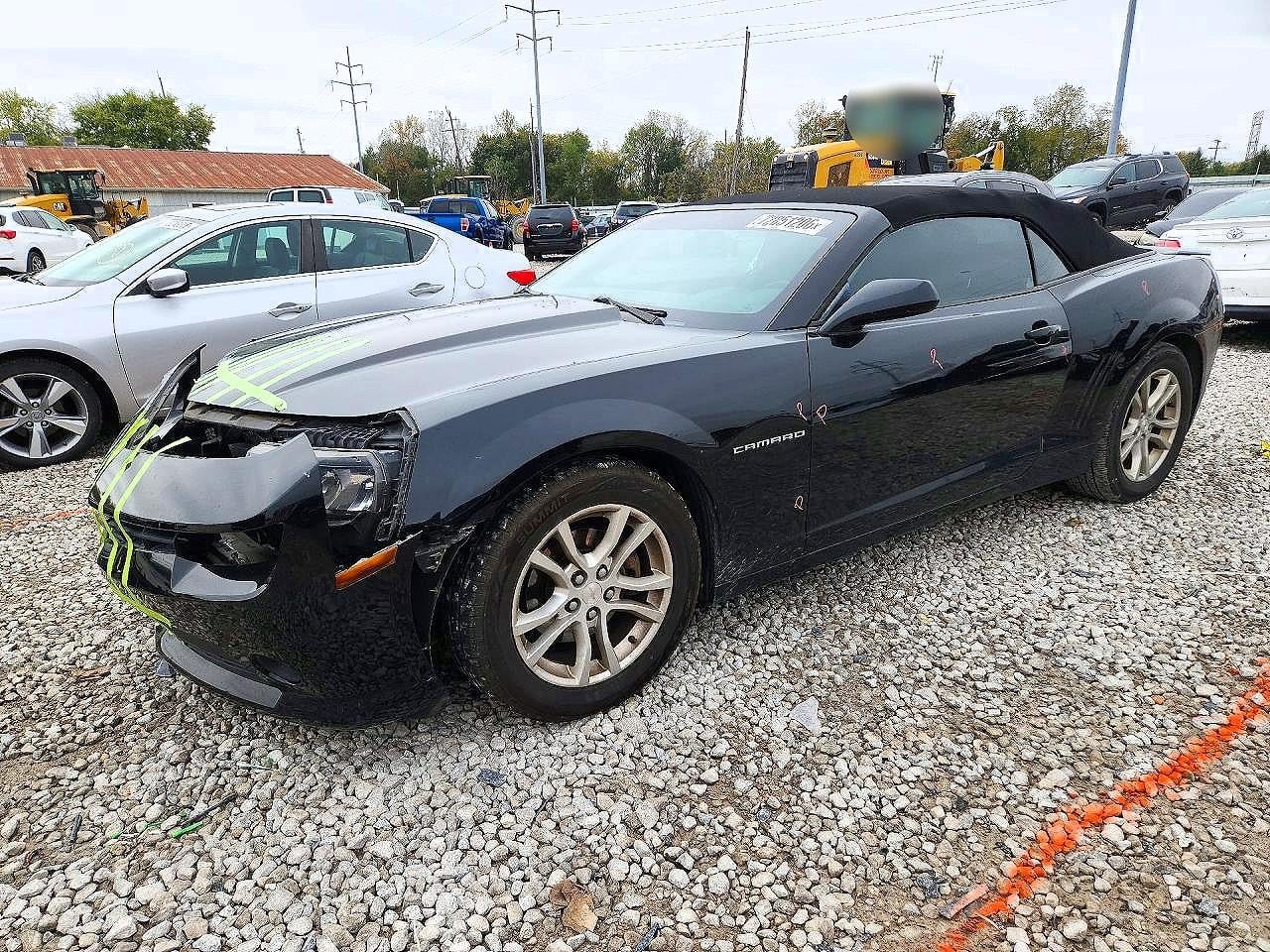 2014 CHEVROLET CAMARO LT | 2G1FB3D34E9274303 | UPCARS