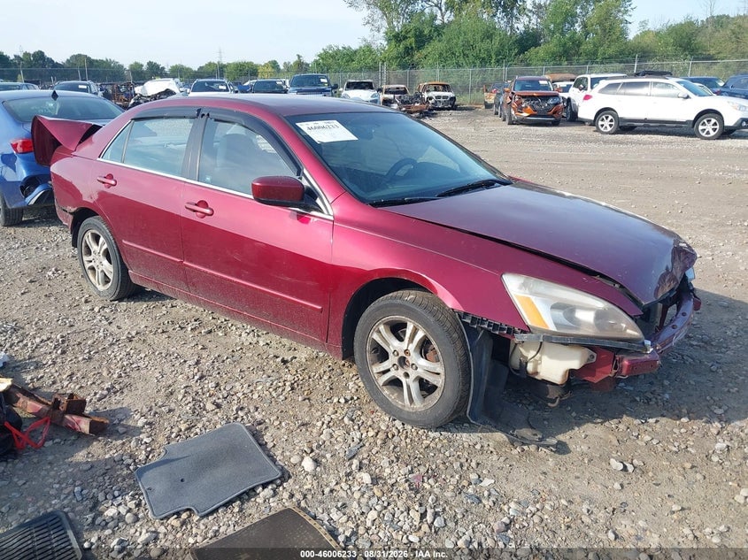 2006 HONDA ACCORD 2.4 SE | 1HGCM56386A140415 | UPCARS