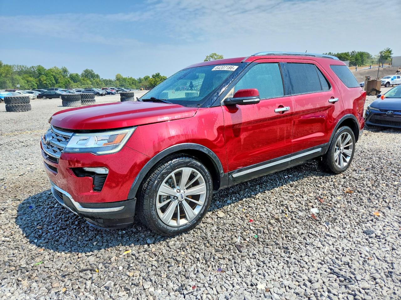 2018 FORD EXPLORER LIMITED | 1FM5K7FH6JGA95965 | UPCARS