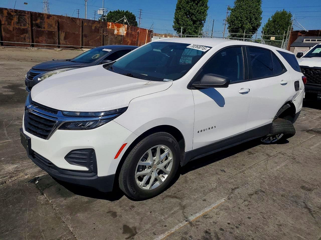 2023 CHEVROLET EQUINOX LS | 3GNAXHEG7PL157615 | UPCARS