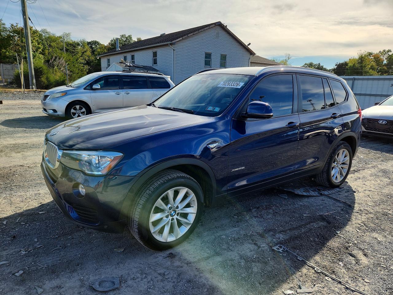 2015 BMW X3 XDRIVE28I | 5UXWX9C56F0D55203 | UPCARS
