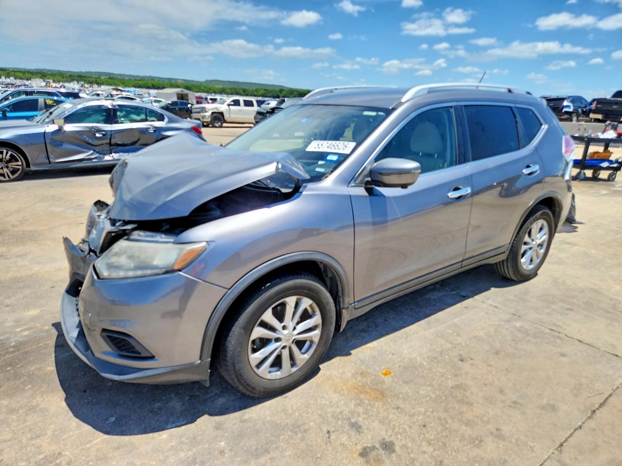 2016 NISSAN ROGUE SV | KNMAT2MT4GP655517 | UPCARS