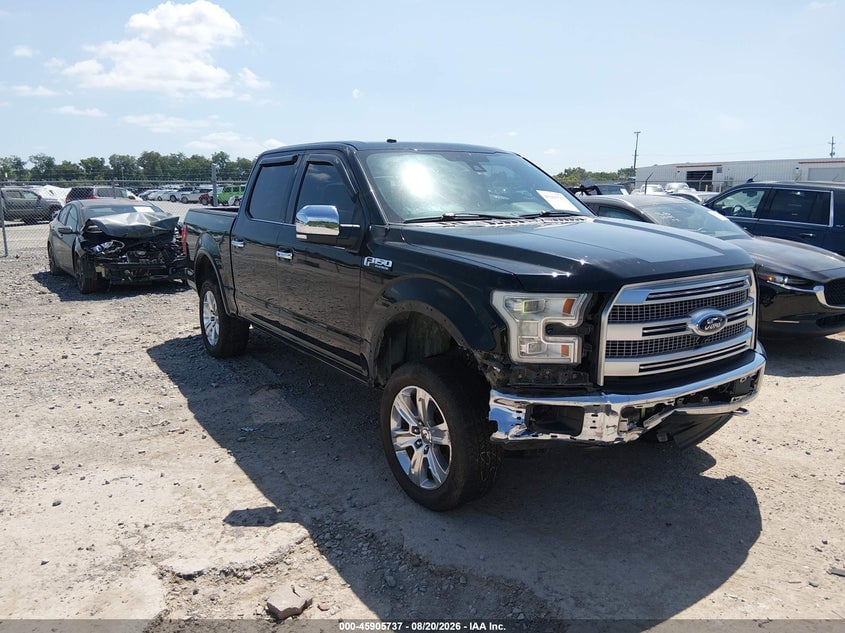 2017 FORD F-150 PLATINUM | 1FTEW1EF8HFC42700 | UPCARS
