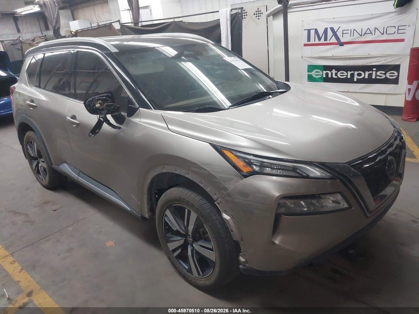 2021 NISSAN ROGUE SL FWD | JN8AT3CAXMW025755 | UPCARS