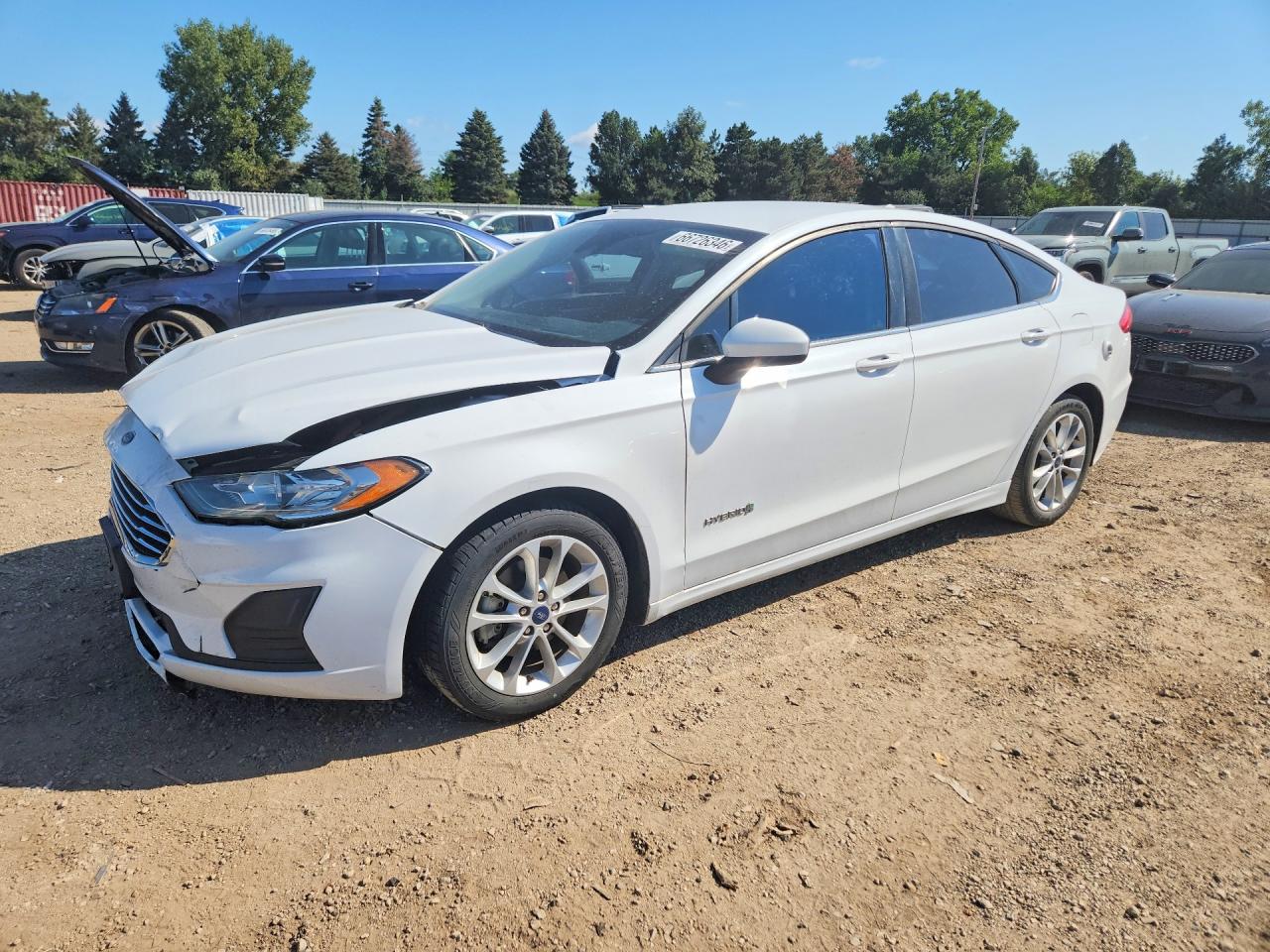 2019 FORD FUSION SE | 3FA6P0LUXKR119302 | UPCARS