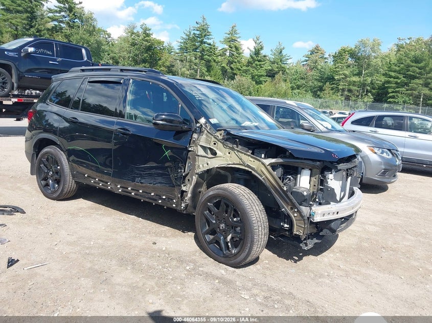 2024 HONDA PASSPORT AWD BLACK | 5FNYF8H85RB003016 | UPCARS