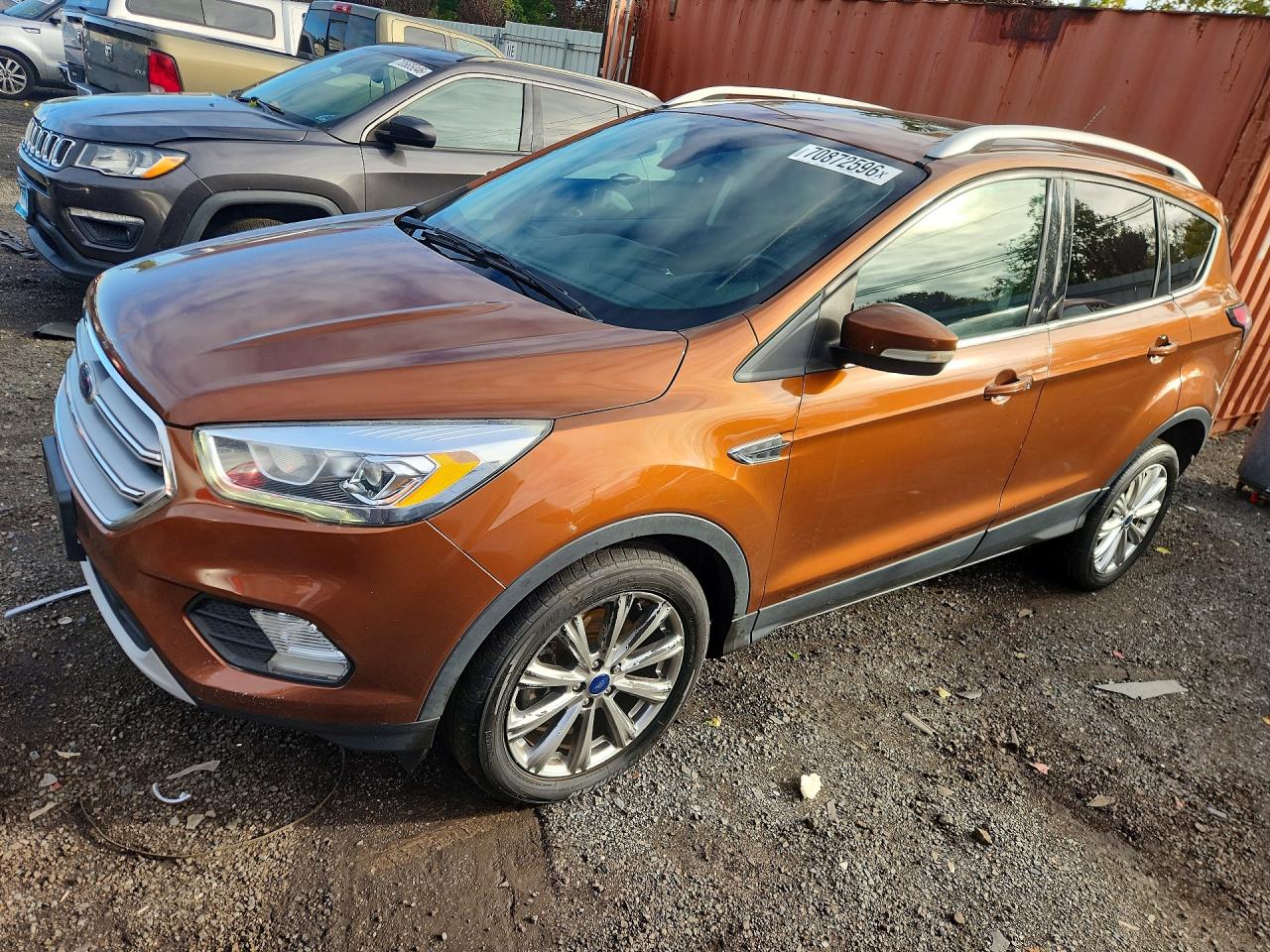 2017 FORD ESCAPE TITANIUM | 1FMCU9J9XHUE25356 | UPCARS
