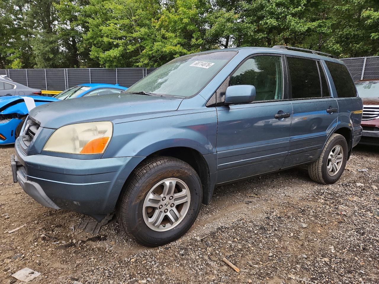 2005 HONDA PILOT EXL | 5FNYF18565B018731 | UPCARS