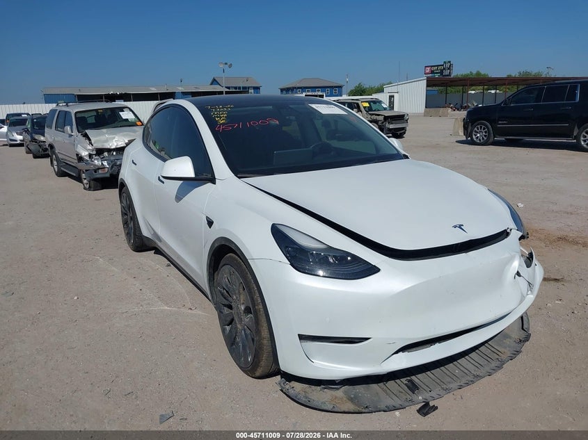 2022 TESLA MODEL Y PERFORMANCE DUAL MOTOR ALL-WHEEL DRIVE | 7SAYGDEF1NF397958 | UPCARS