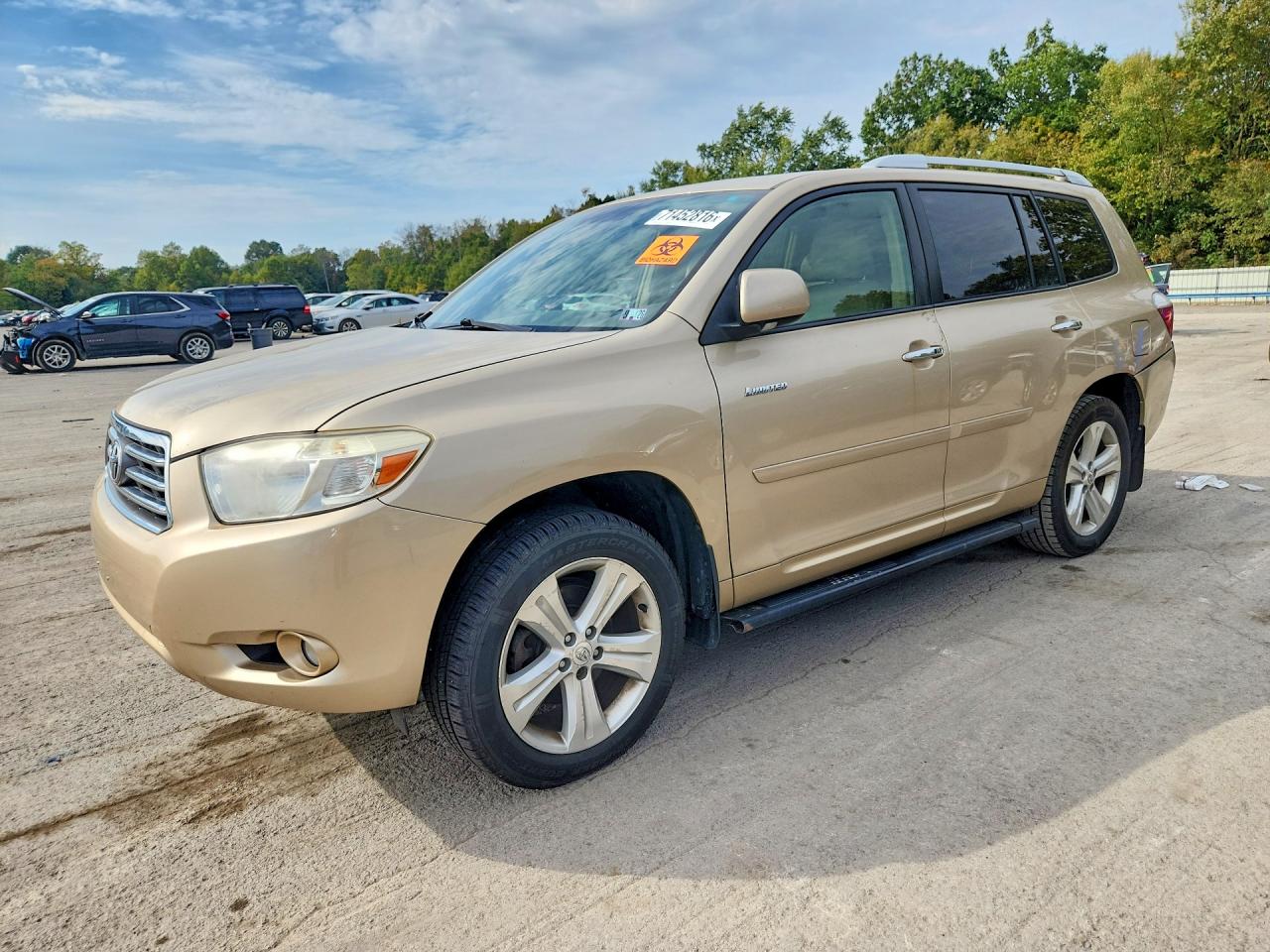 2008 TOYOTA HIGHLANDER LIMITED | JTEES42A082097841 | UPCARS