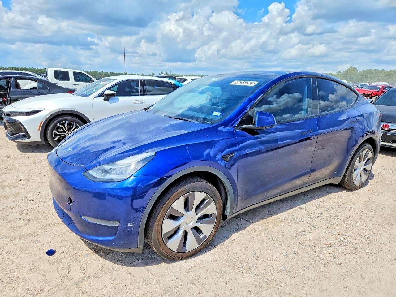 2022 TESLA MODEL Y | 7SAYGDEE6NA002497 | UPCARS