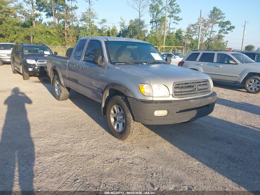 2000 TOYOTA TUNDRA SR5 V8 | 5TBBT4417YS037252 | UPCARS