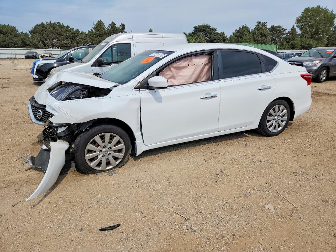 2017 NISSAN SENTRA S | 3N1AB7APXHY336083 | UPCARS