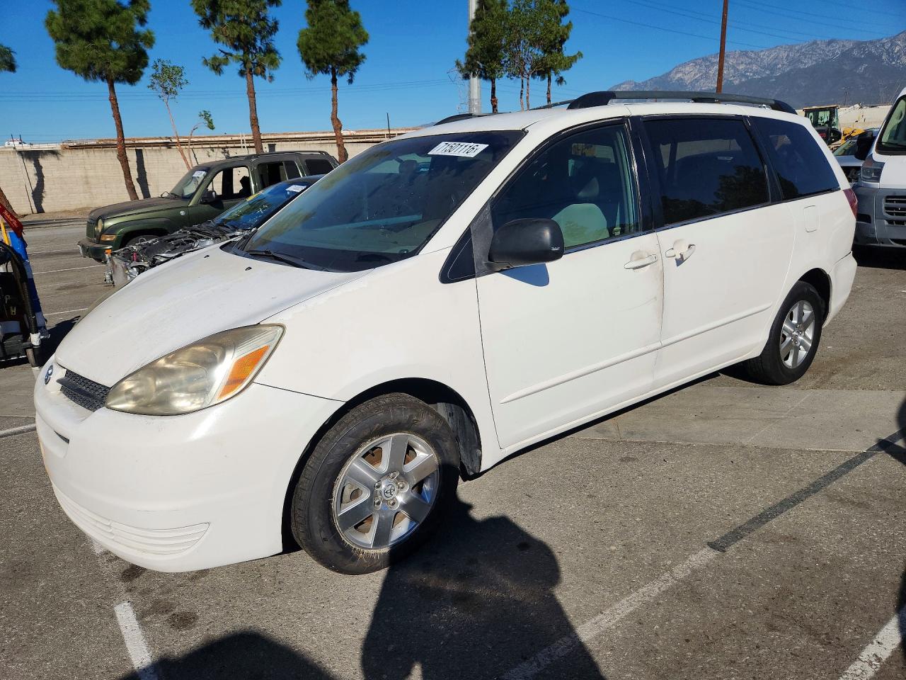 2004 TOYOTA SIENNA LE 7 PASSENGER | 5TDZA23C54S131630 | UPCARS